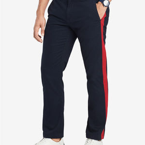 Tommy Hilfiger Navy Side Stripe Pants 30 x 30